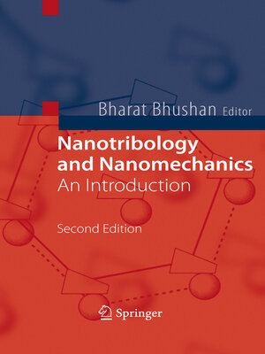 cover image of Nanotribology and Nanomechanics